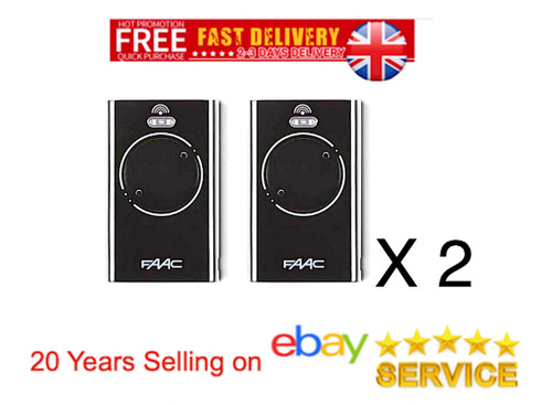 Faac remote control black - faac,
