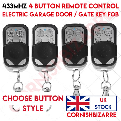 433mhz remote control button - control, 4