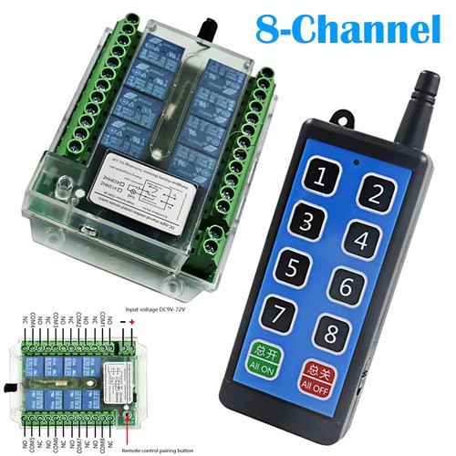 433mhz 8ch remote - 433mhz,