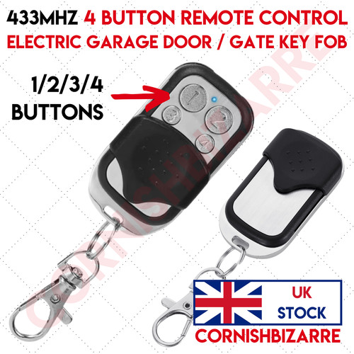 433mhz remote control 1234 - 4,