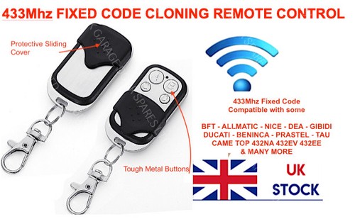 433mhz cloning remote control - cloning,